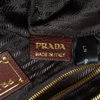 Prada Calf Hair Leopard Print Bauletto 8 of 10