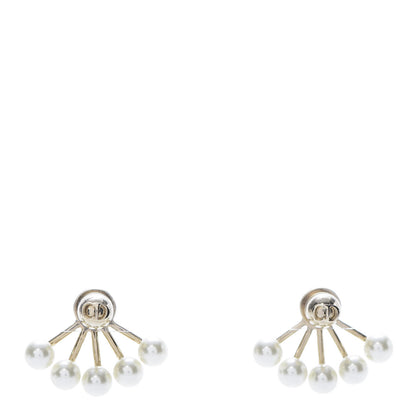 Christian Dior Pearl La Peite Tribale Earrings 1 of 5