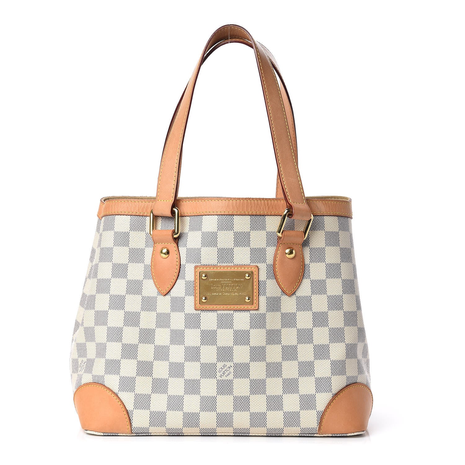 Louis Vuitton Damier Azur Hampstead PM 1 of 17