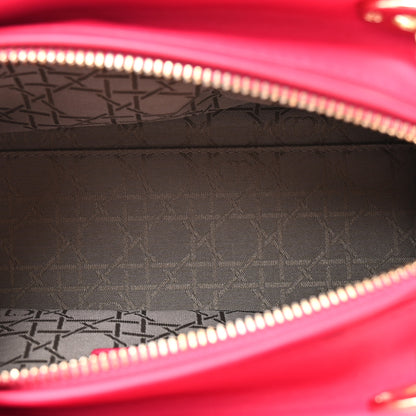 Christian Dior Lambskin Cannage Medium Lady Dior Fuchsia 5 of 16