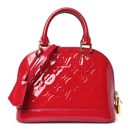 Louis Vuitton Vernis Alma BB Rose Indien 1 of 9