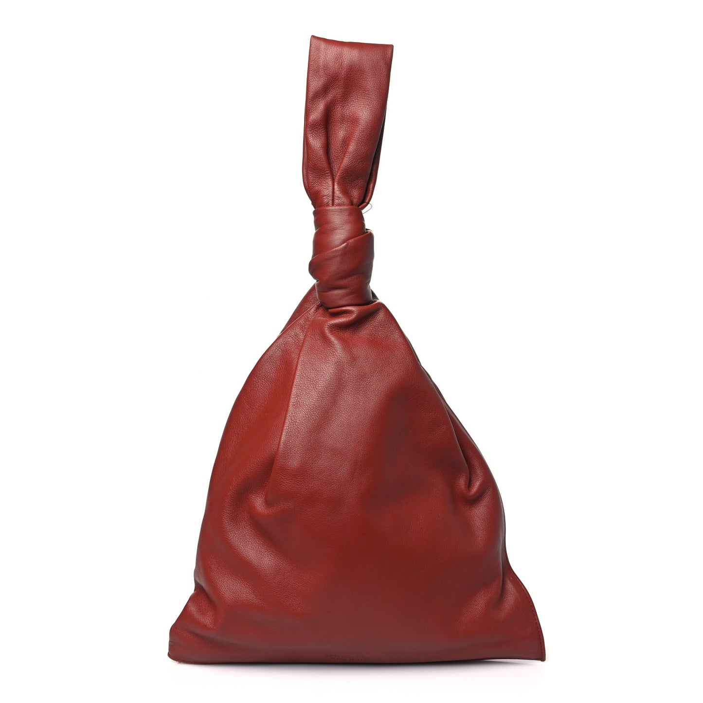 Supple Calfskin BV Twist Rust