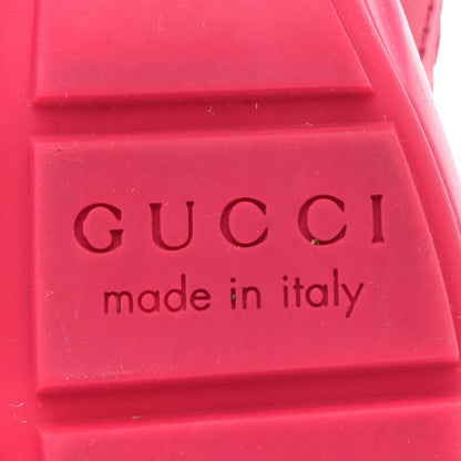 Gucci Calfskin Logo Womens Rhyton Sneakers 35 Box Pink 8 of 11