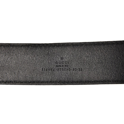 Gucci Calfskin Interlocking G Belt 80 32 Black 4 of 6