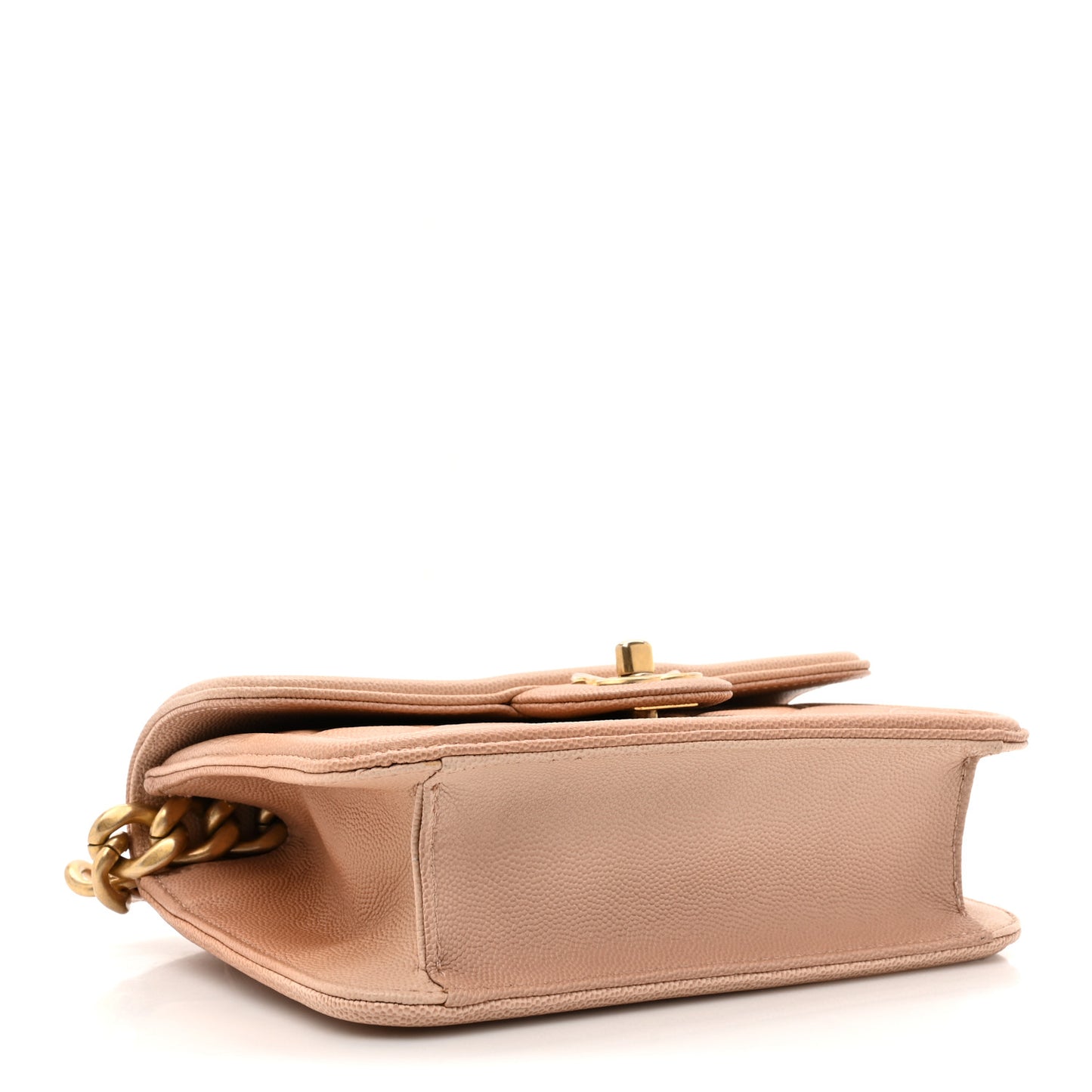 Caviar Quilted Sunset On The Sea Waist Bag Beige