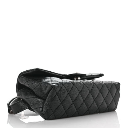 Chanel Grained Calfskin Quilted 2.55 Reissue Flap Belt Bag Clutch Black 4 of 9