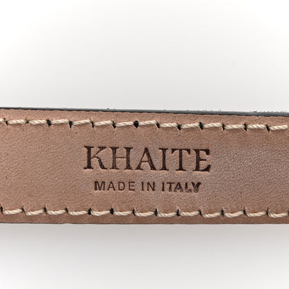 Khaite Suede Julius Belt 75 30 Black 5 of 7