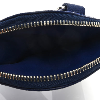 Louis Vuitton Cowhide Monogram Bandana High 5 Coin Purse Blue 5 of 6