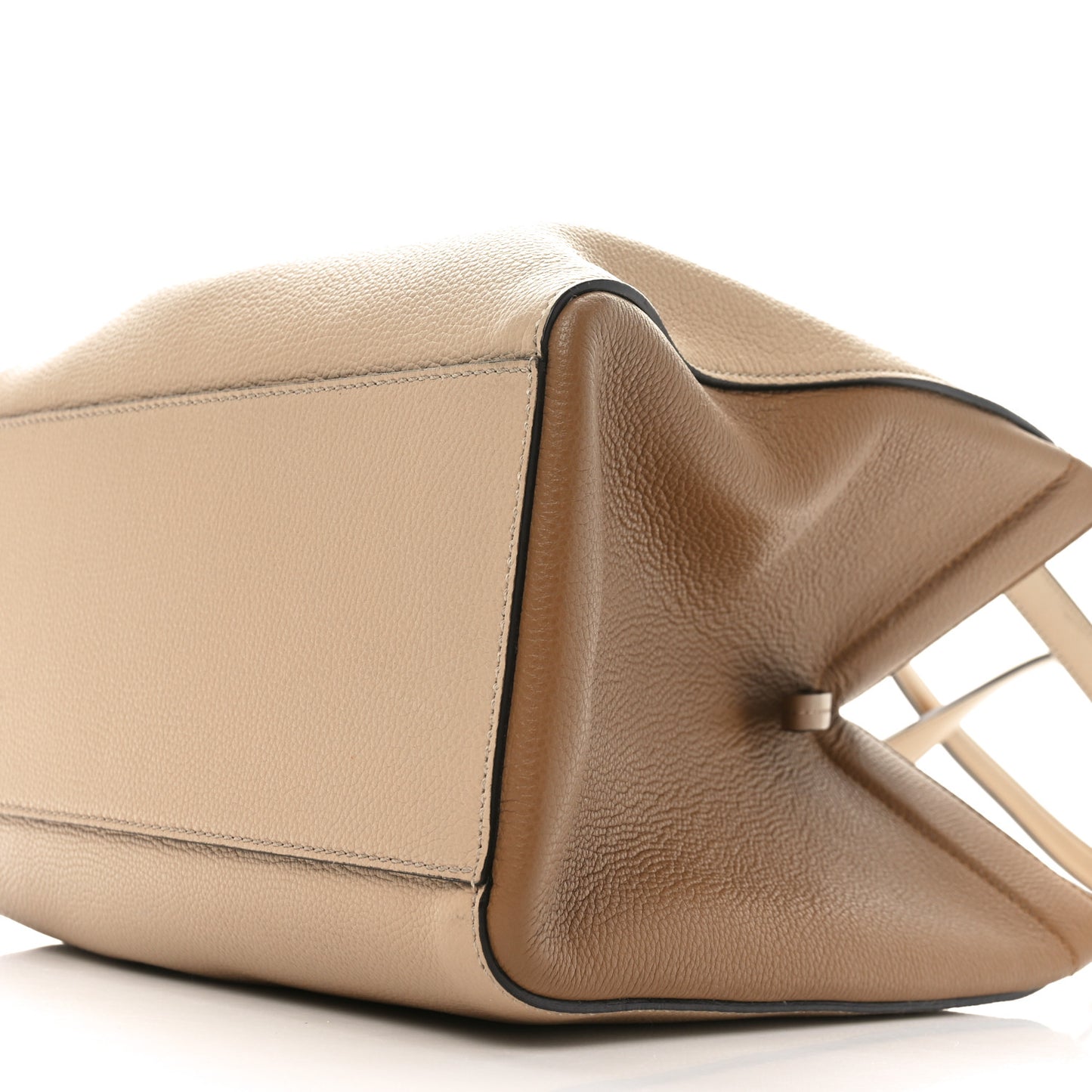 Vitello Cher Grace Bi-Color Medium Fendi Origami Beige Amido Sand