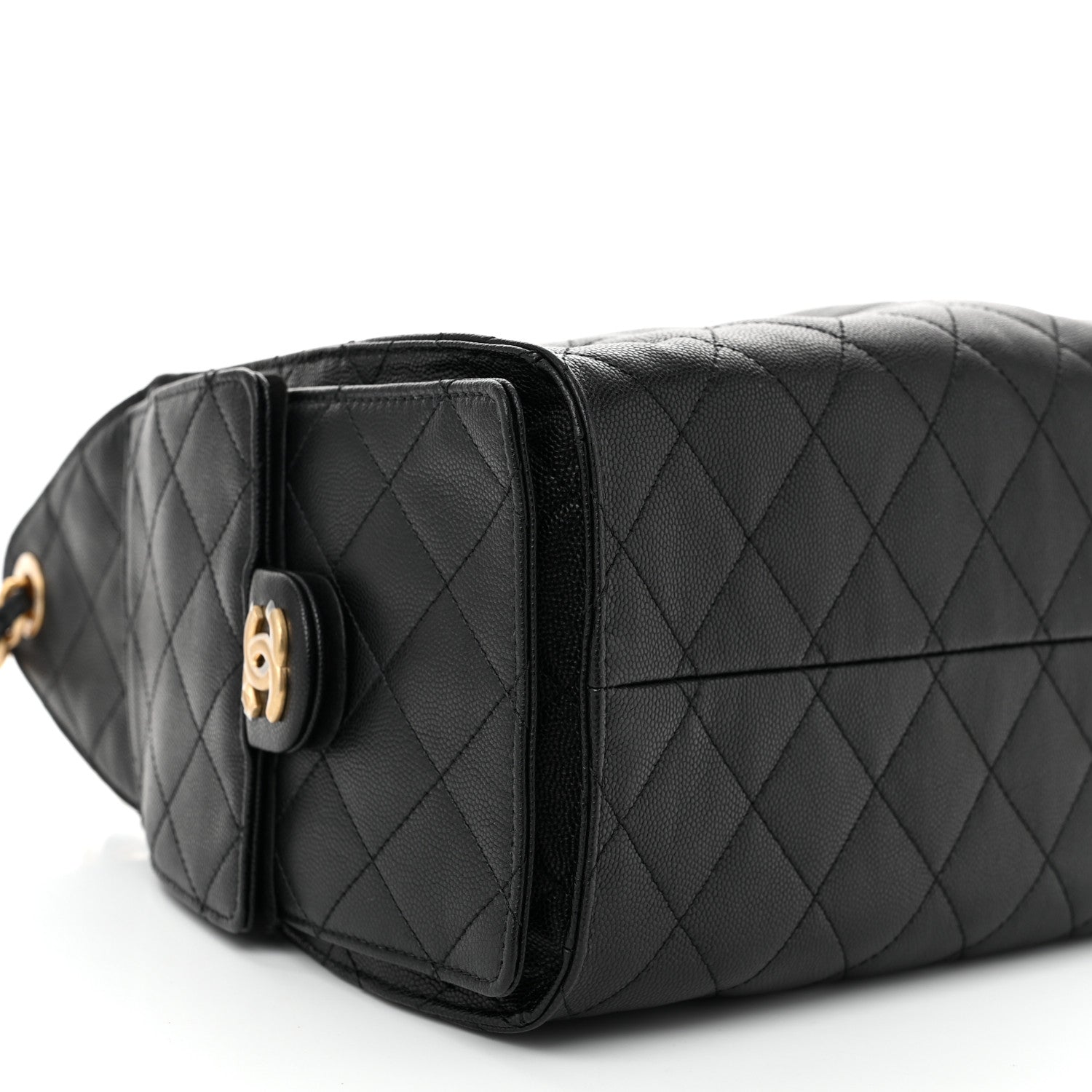 Chanel Caviar Quilted Small Chanel 25 Handbag Black 9 of 10