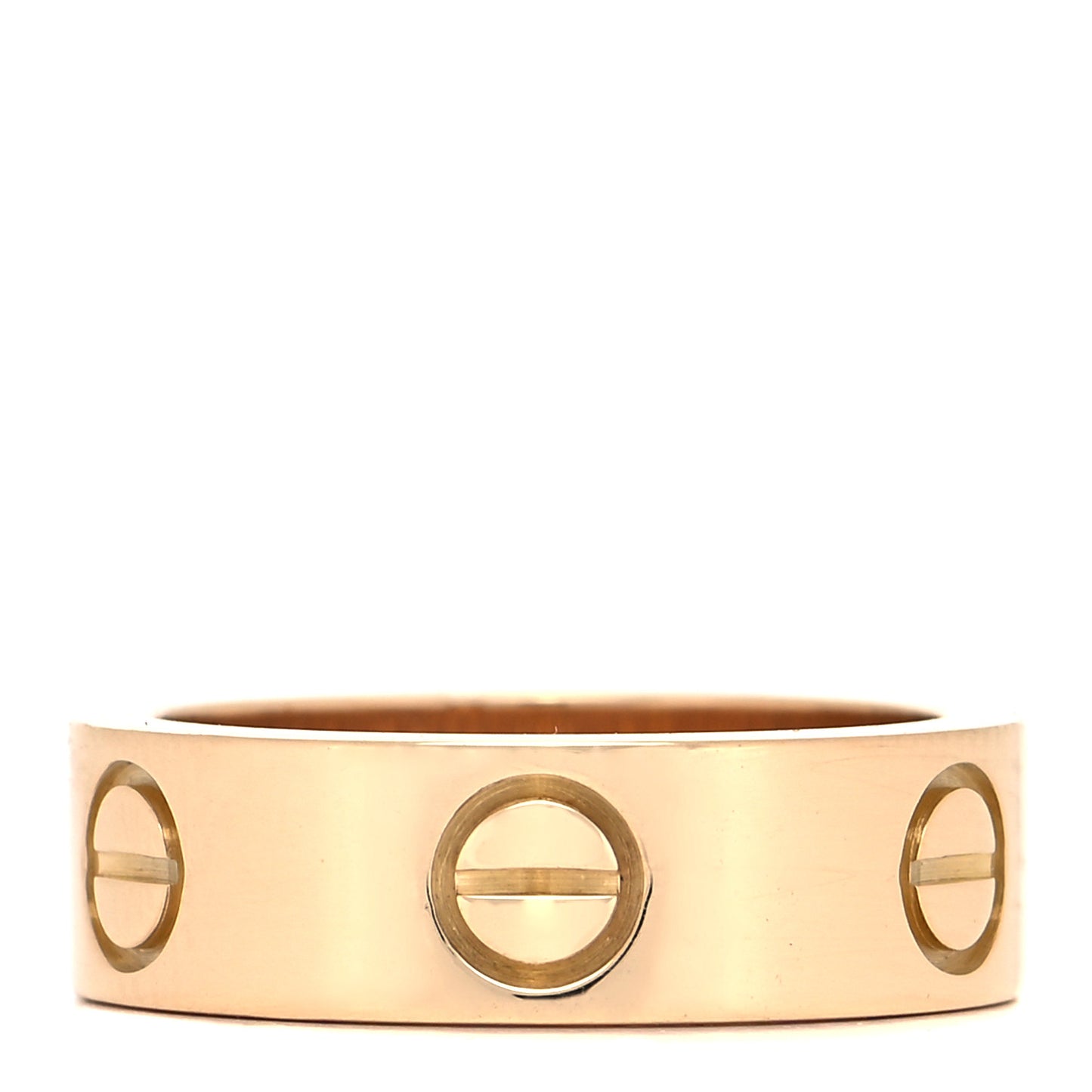 18K Yellow Gold 5.5mm LOVE Ring 49 4.75
