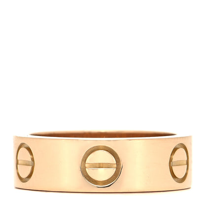 Cartier 18K Yellow Gold 5.5mm LOVE Ring 49 4.75 2 of 10