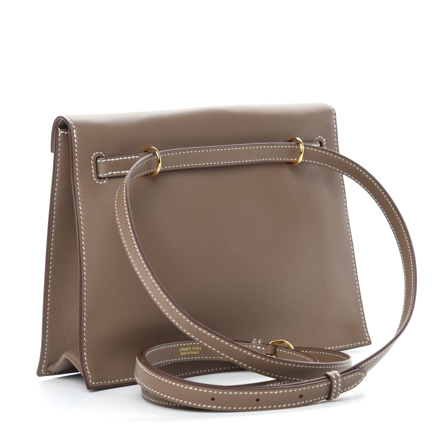 Hermes Swift Kelly Danse II Belt Bag Etoupe 3 of 11