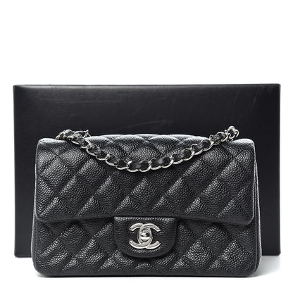Chanel Caviar Quilted Mini Rectangular Flap Black 10 of 10