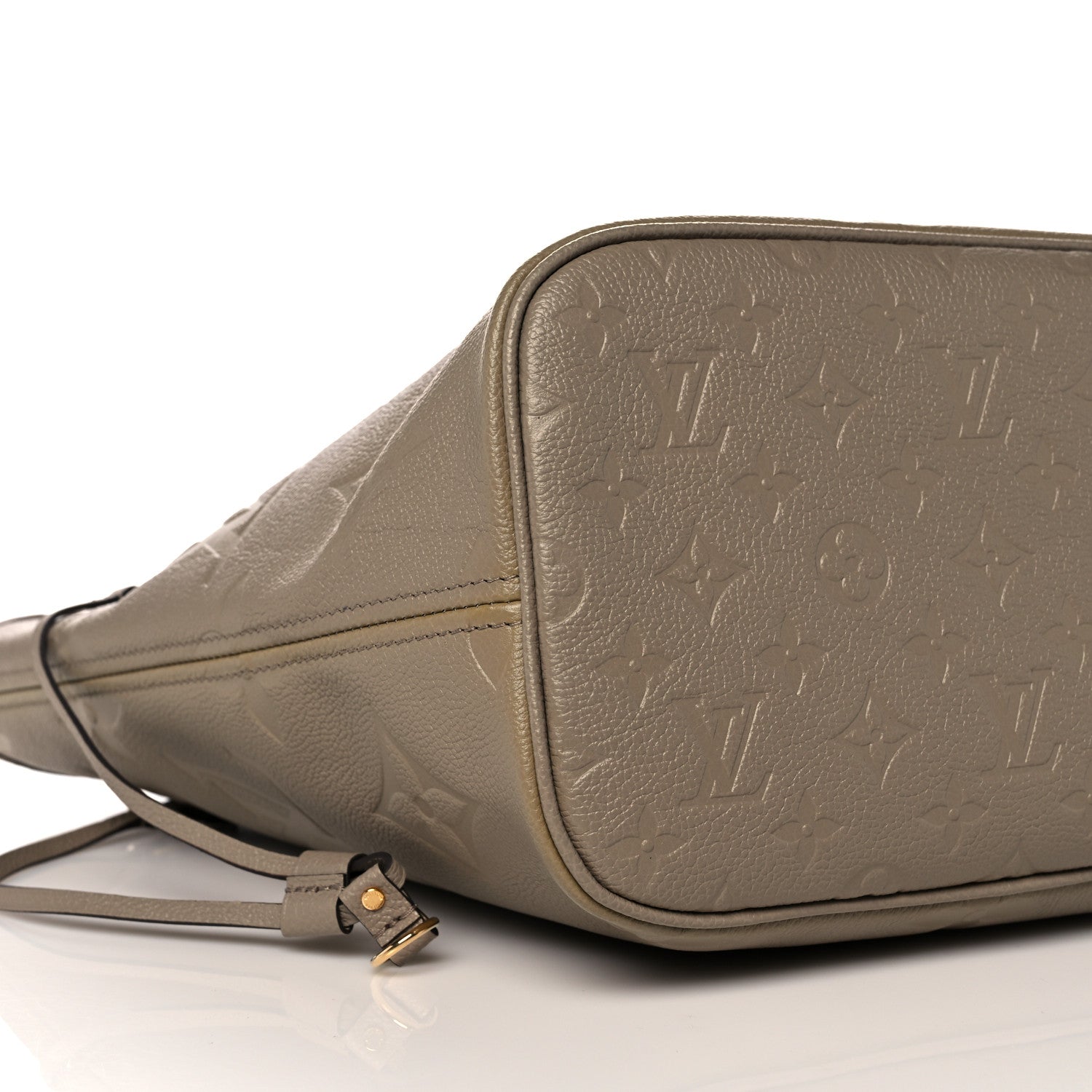 Louis Vuitton Empreinte Monogram Giant Neverfull MM Tourterelle 8 of 10