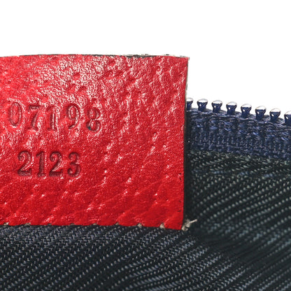 Gucci Monogram Boat Pochette Red 8 of 11