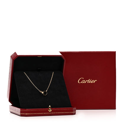 Cartier 18K Yellow Gold Interlocking LOVE Necklace 5 of 5