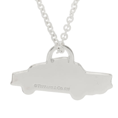 Tiffany Sterling Silver Taxi Cab Pendant Necklace 4 of 5