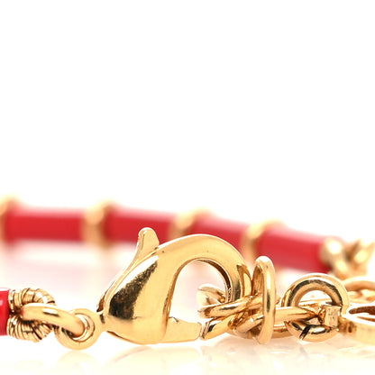 Louis Vuitton LV Crazy In Love Bracelet Gold Red 4 of 6