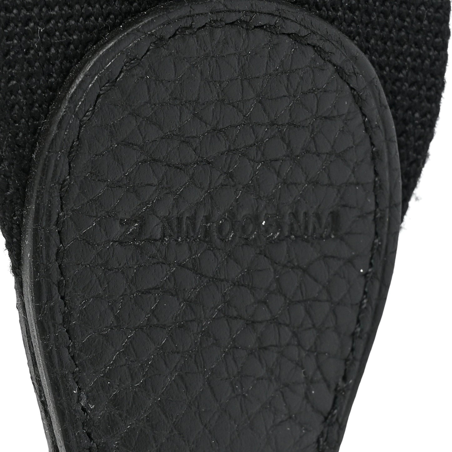 Toile Taurillon Clemence Shoulder Strap Black