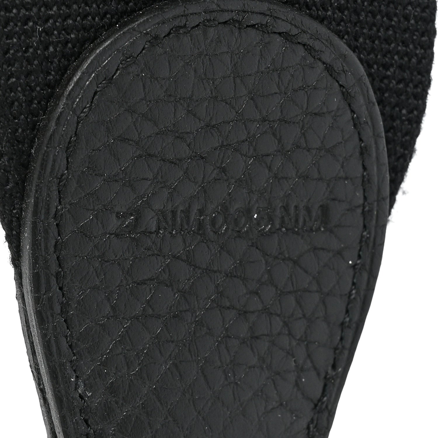 Hermes Toile Taurillon Clemence Shoulder Strap Black 5 of 5