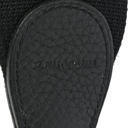 Hermes Toile Taurillon Clemence Shoulder Strap Black 5 of 5
