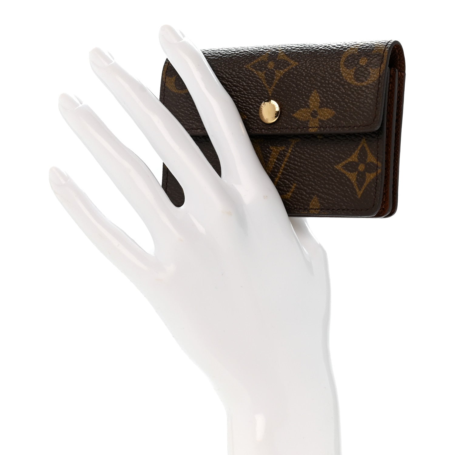 Louis Vuitton Monogram Porte-Monnaie Accordeon Wallet 2 of 9