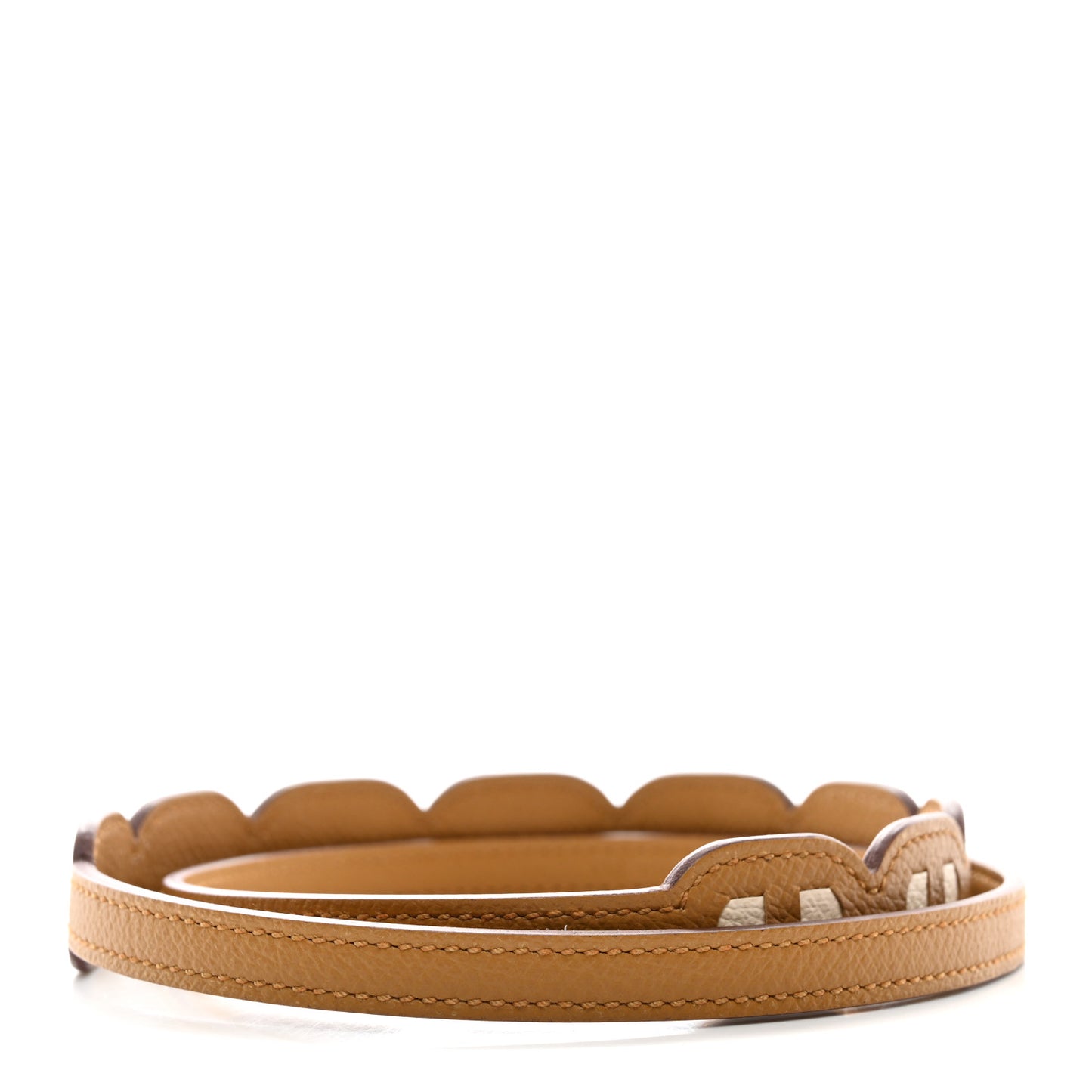 Epsom Petits Maillons Bag Strap Sesame Nata