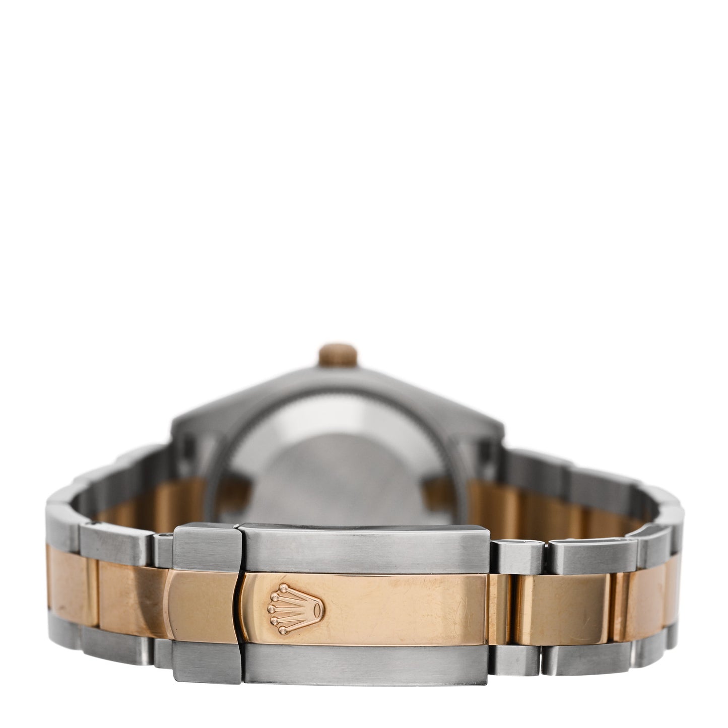 Stainless Steel 18K Everose Gold Diamond Mother of Pearl 31mm Oyster Perpetual Datejust Watch Roman 178341
