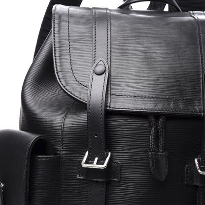 Louis Vuitton Epi Christopher Backpack PM Black 13 of 13