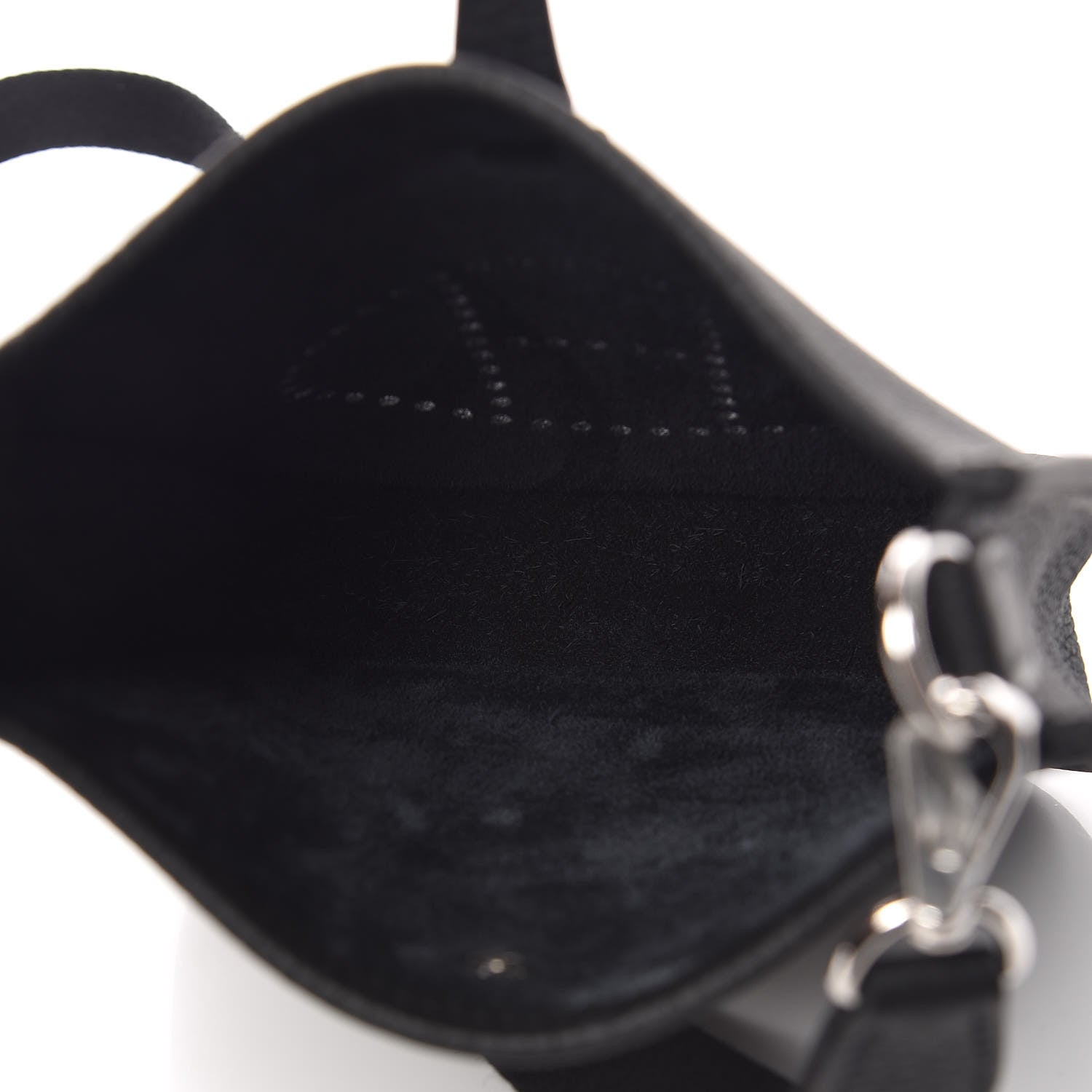 Hermes Taurillon Clemence Evelyne TPM Black 5 of 10