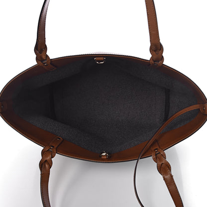 Gucci Wool Calfskin Medium Craft Tote Black Brown 6 of 11