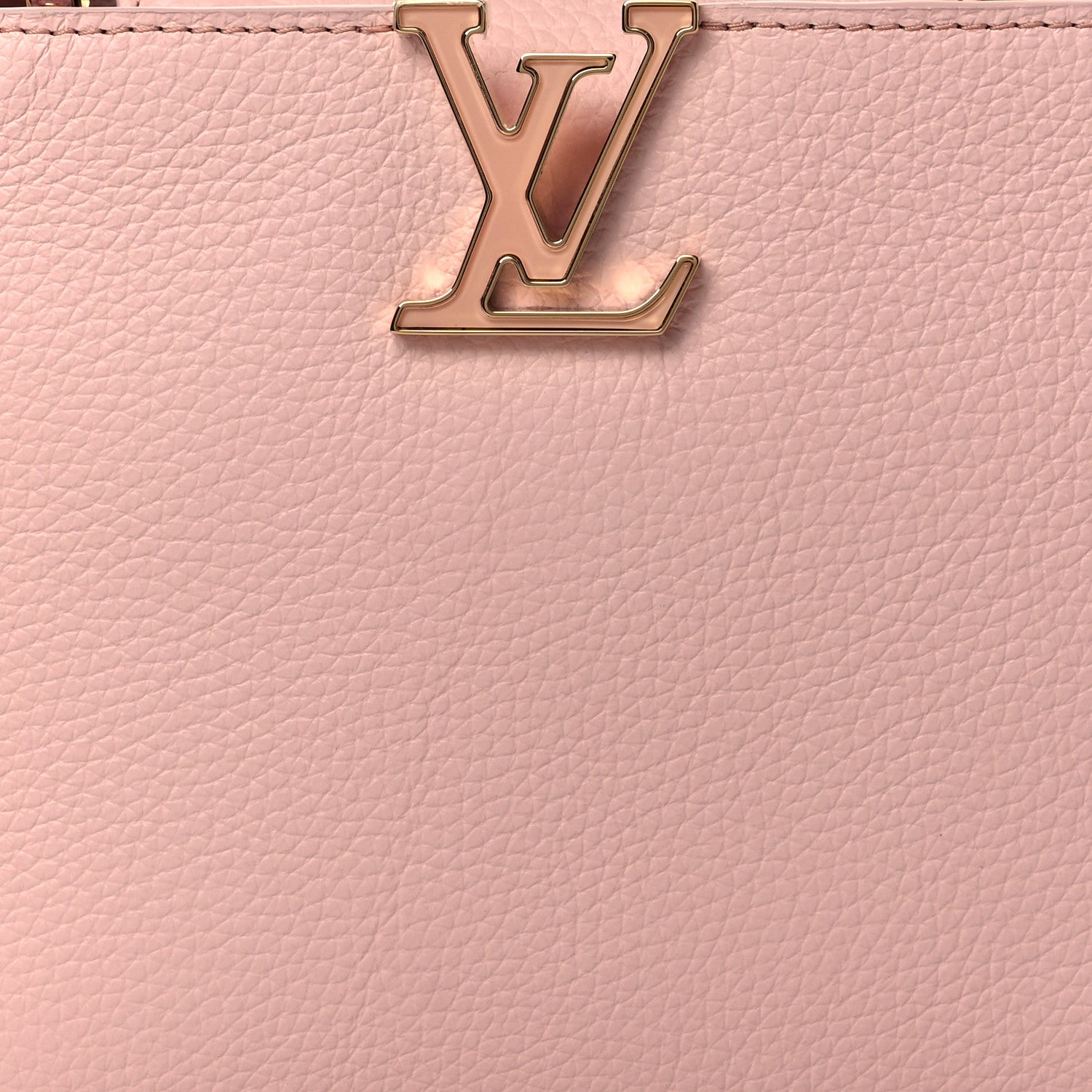 Louis Vuitton Taurillon Resin Murano Capucines BB Rose Jasmin 7 of 9