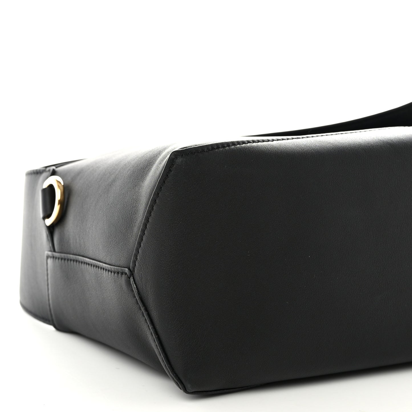 Calfskin Puzzle Hobo Black