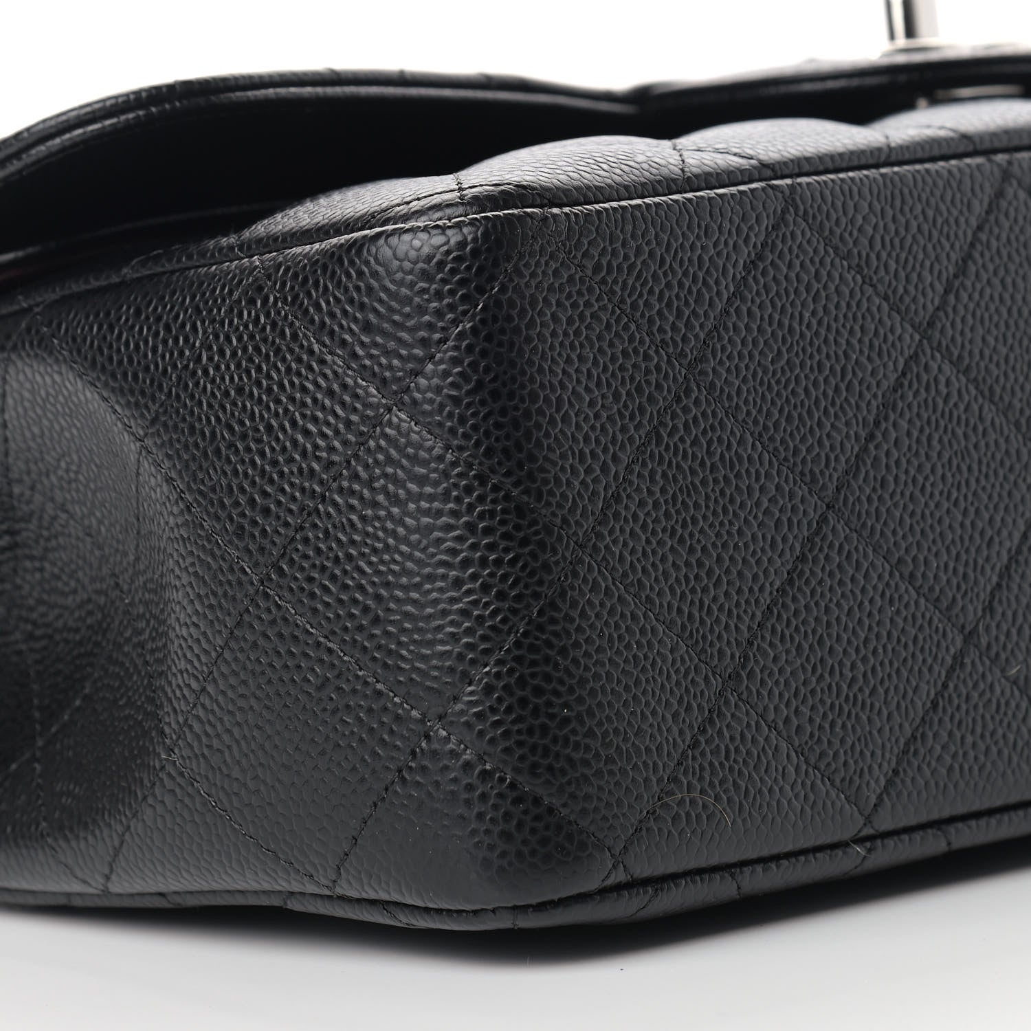 Chanel Caviar Quilted Jumbo Double Flap Black 8 of 9
