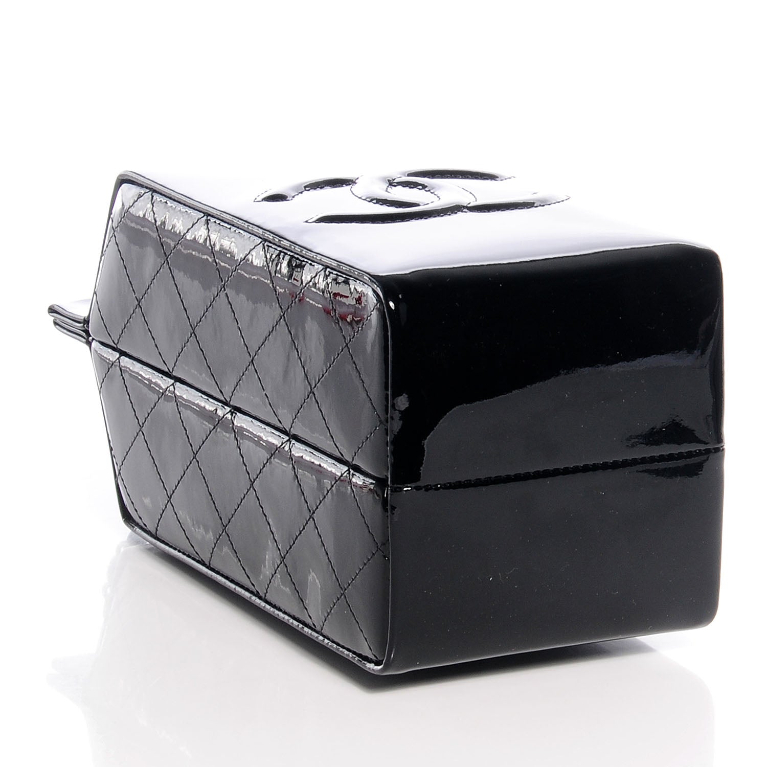Chanel Patent Milk Carton Bag Black 4 of 9