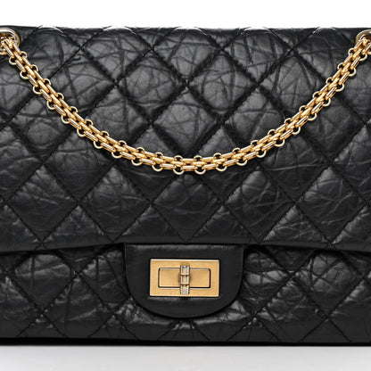 Chanel Aged Calfskin Quilted 2.55 Reissue 227 Flap Black 8 of 19