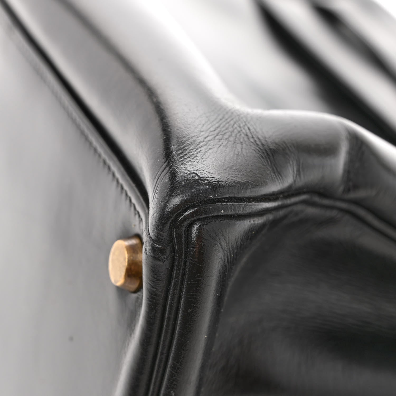 Hermes Box Kelly Retourne 32 Black 16 of 19