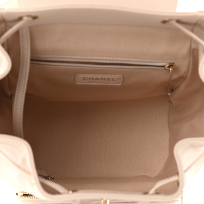 Chanel Caviar Quilted Business Affinity Backpack Beige 5 of 11