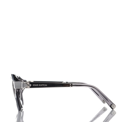 Louis Vuitton Acetate Petit Soupcon Cat Eye Sunglasses Z0489W Black 3 of 7