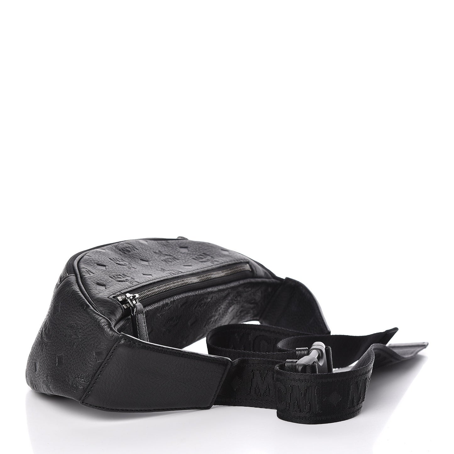 Calfskin Ottomar Monogram Belt Bag Black