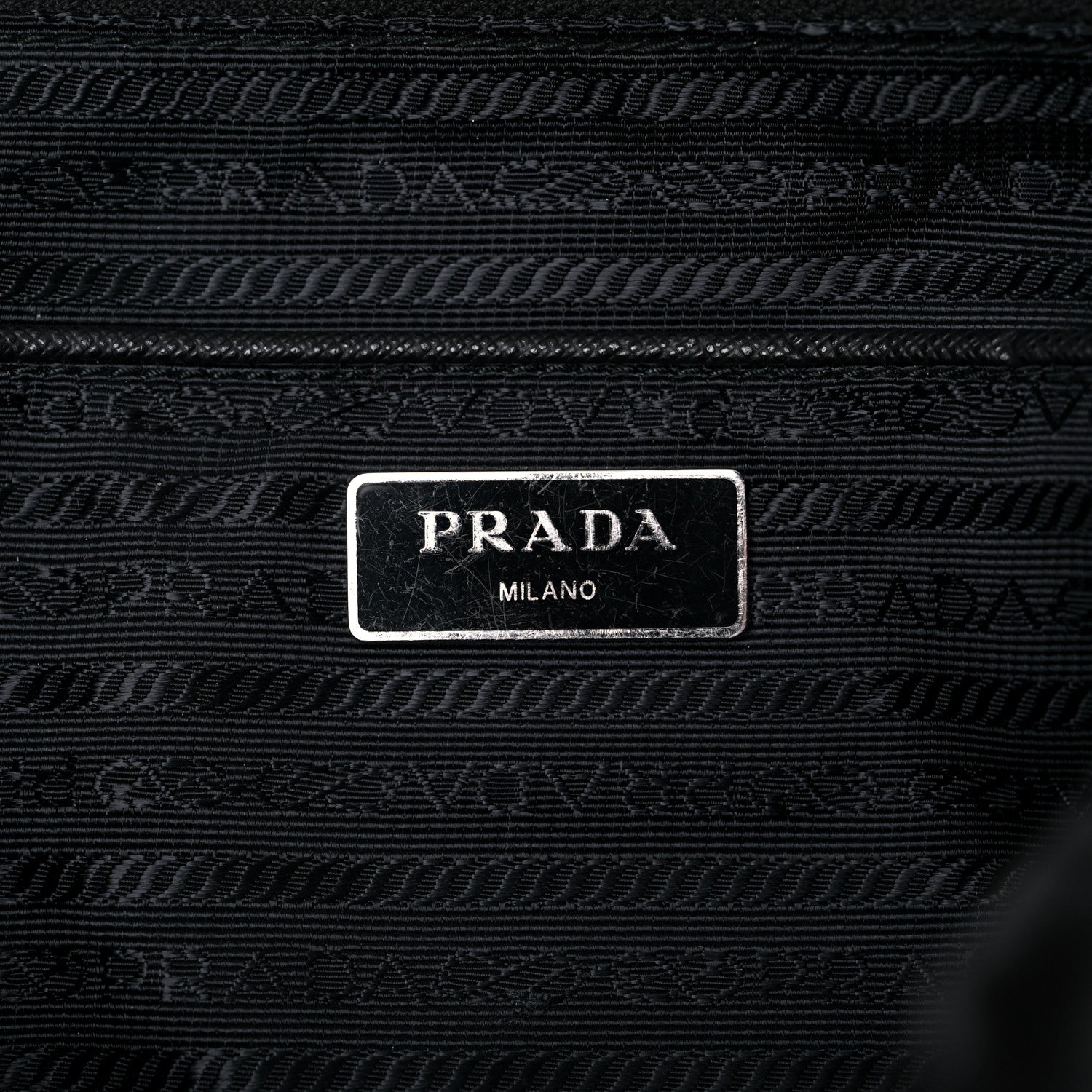 Prada Nylon Vela Medium Backpack Black 5 of 19