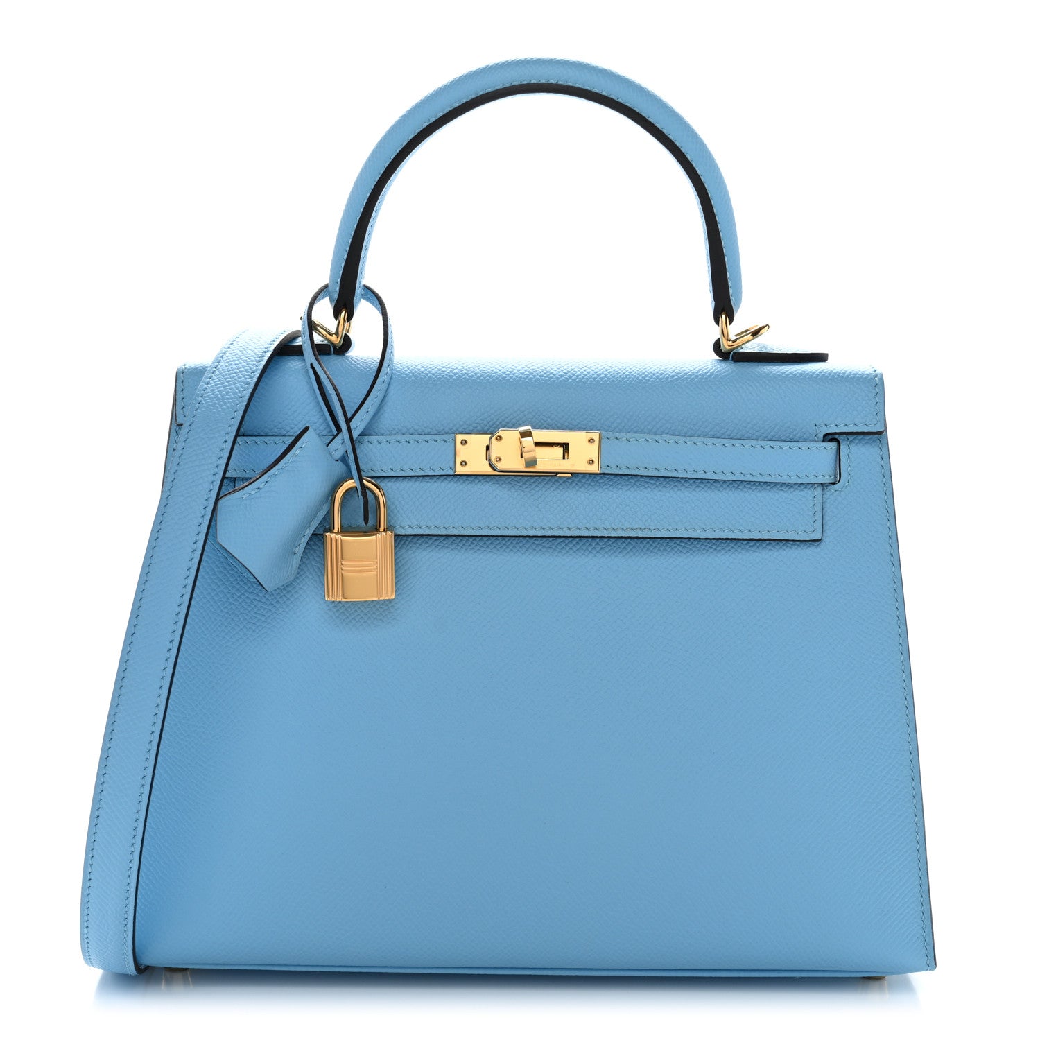 Hermes Epsom Kelly Sellier 25 Celeste 1 of 11