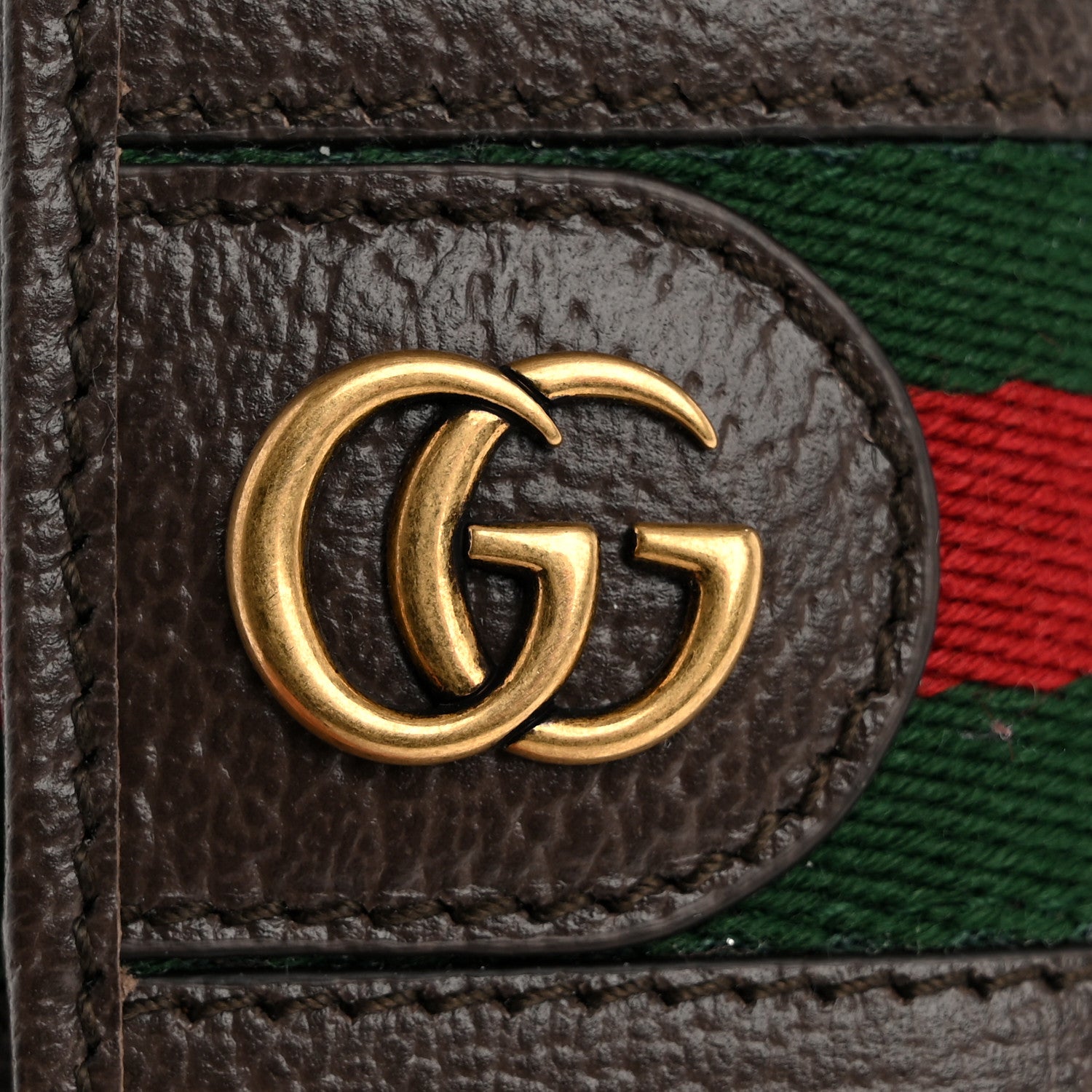 Gucci GG Supreme Monogram Web Ophidia 6 Key Holder Case Beige New Acero 9 of 10