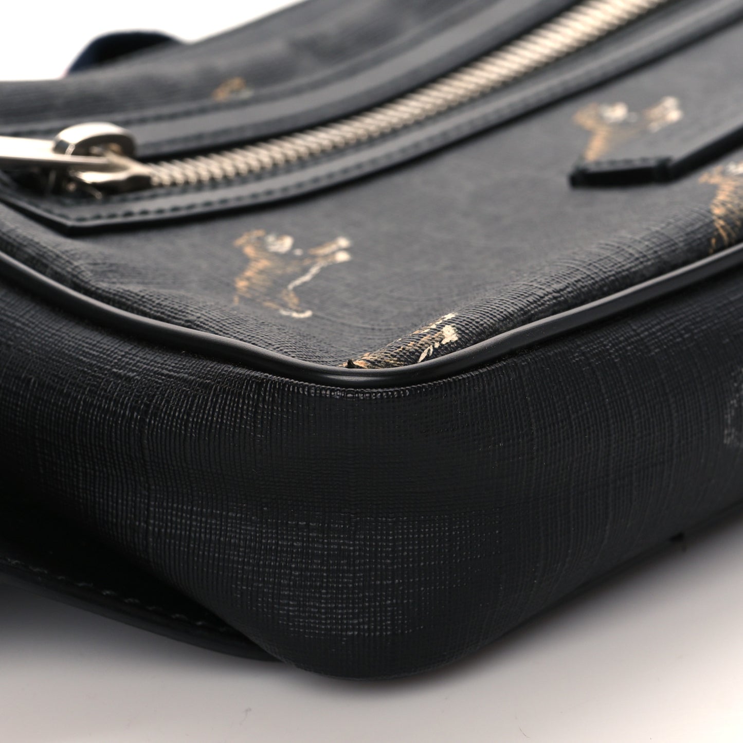 Soft GG Supreme Monogram Tigers Belt Bag Black Multicolor