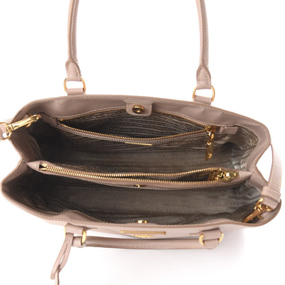 Prada Saffiano Lux Medium Tote Cammeo 4 of 8