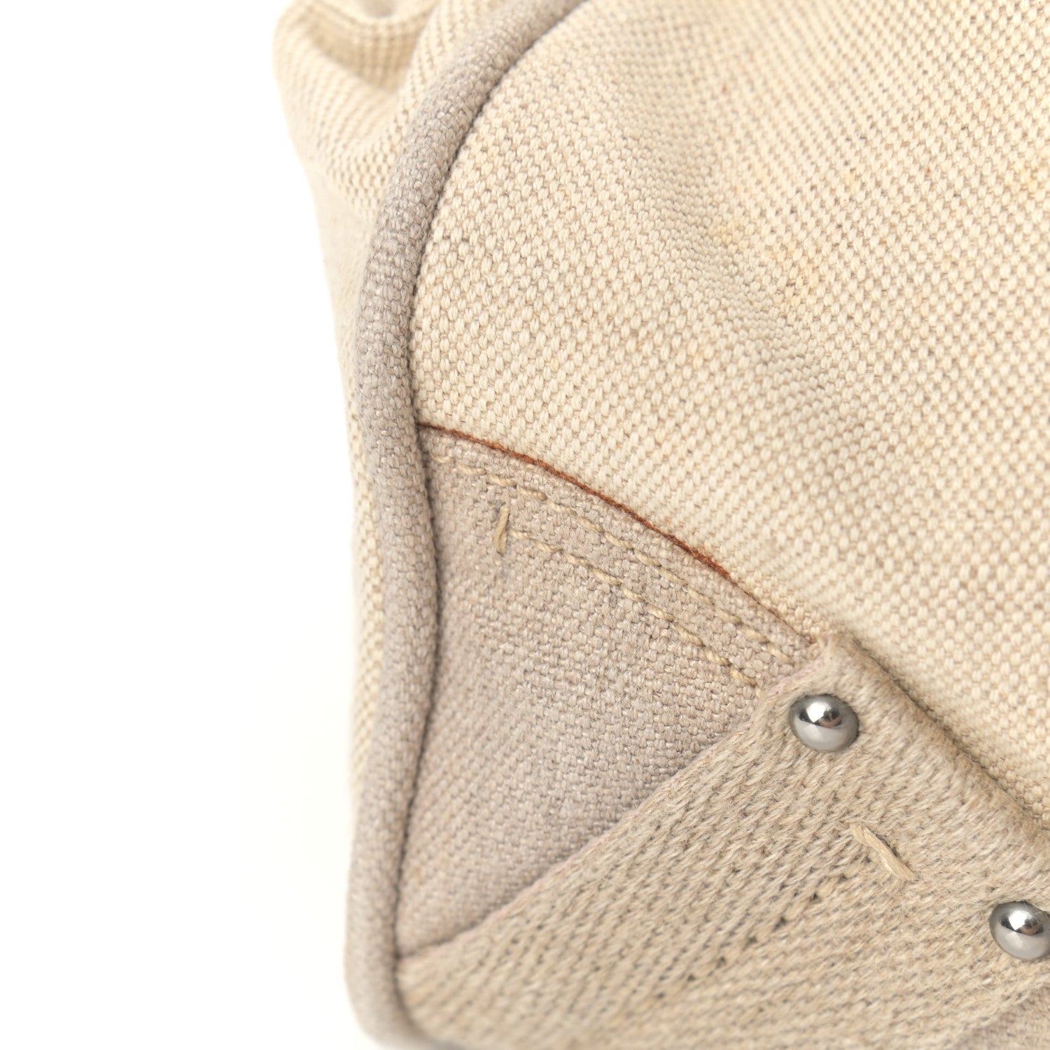 Prada Canvas Mistolino Frame Bag Naturale 20 of 22