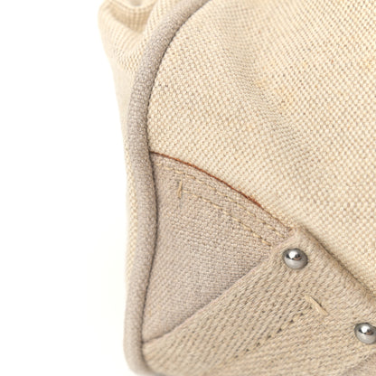 Prada Canvas Mistolino Frame Bag Naturale 20 of 22