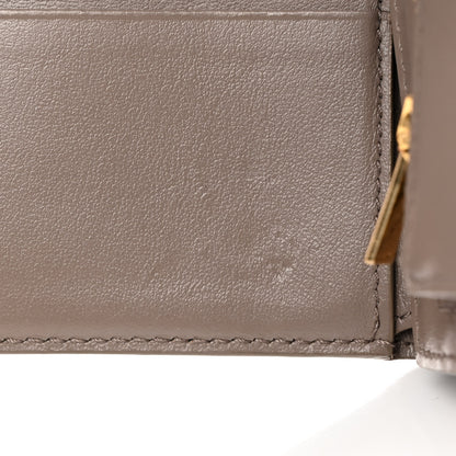Celine Grained Calfskin Medium Multifunction Strap Wallet Pebble 8 of 14