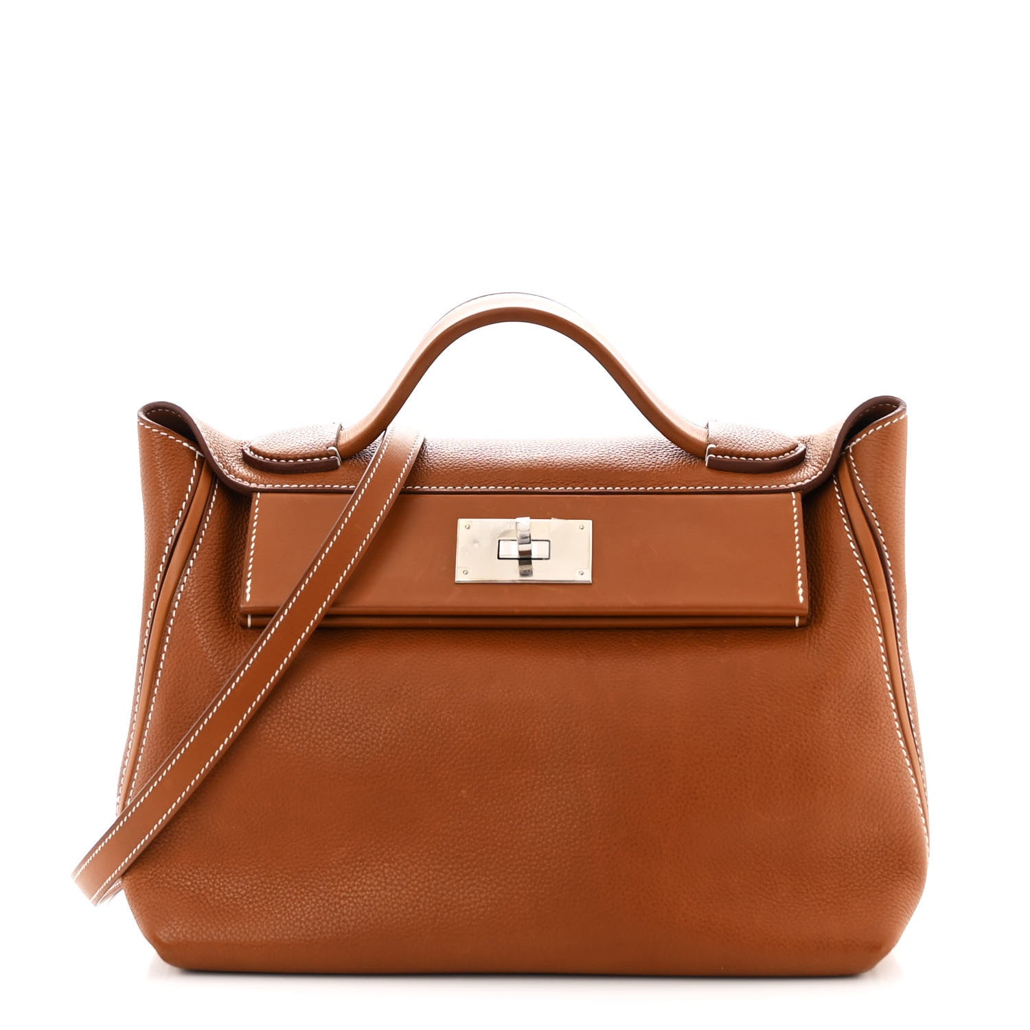 Hermes Barenia Faubourg 24/24 29 Fauve 1 of 14